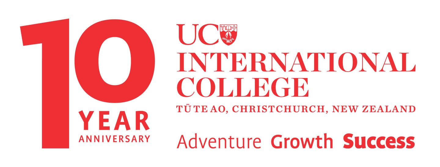 10th anniversary logo red