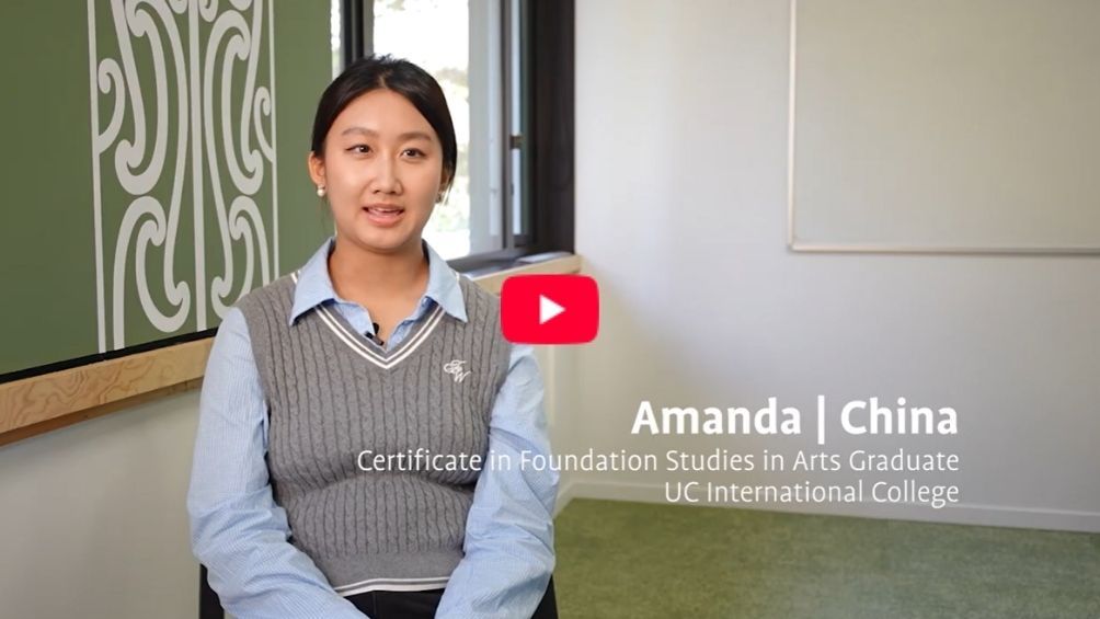 Play Video -  Amanda’s UCIC story