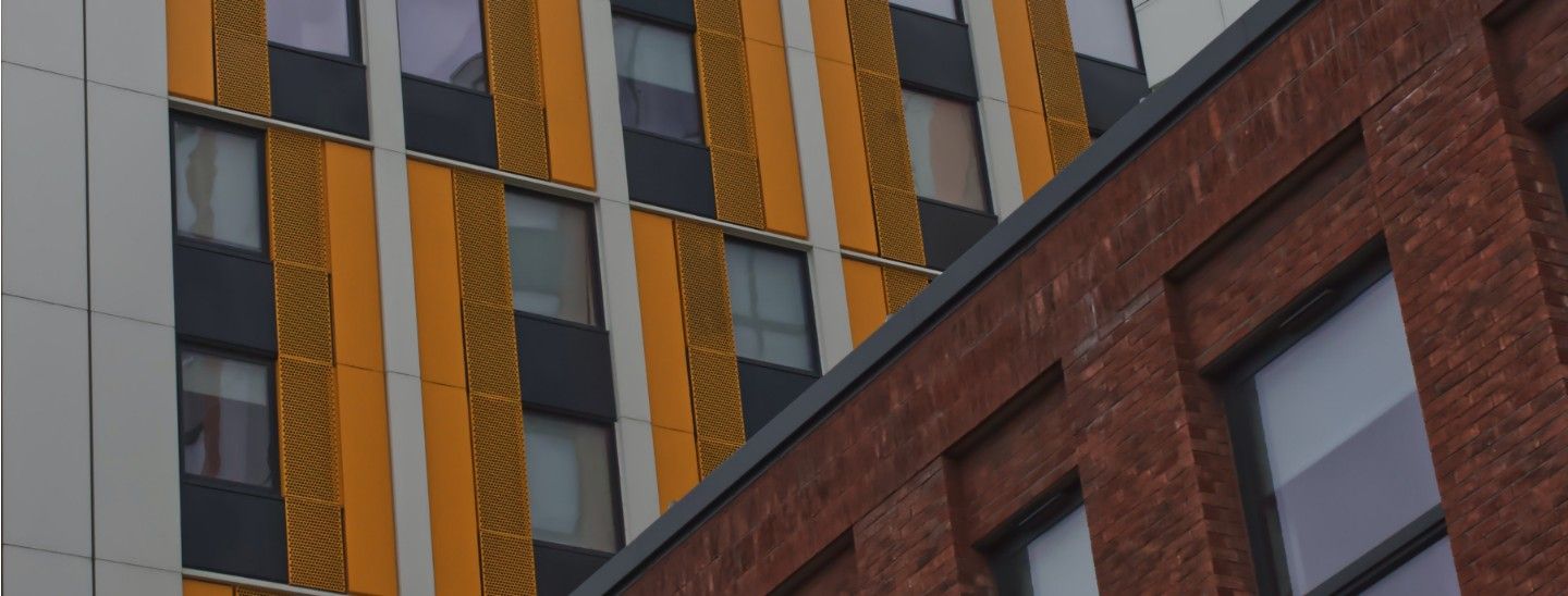 Buildings external student accommodation
