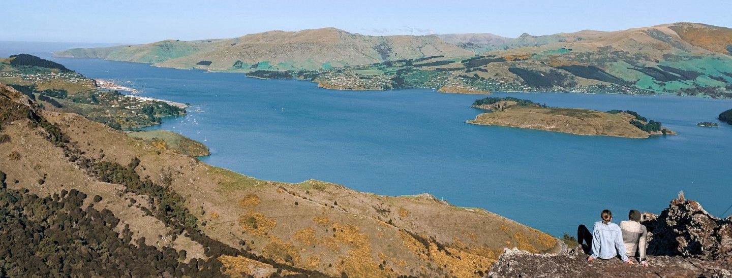 Christchurch NZ mountains view