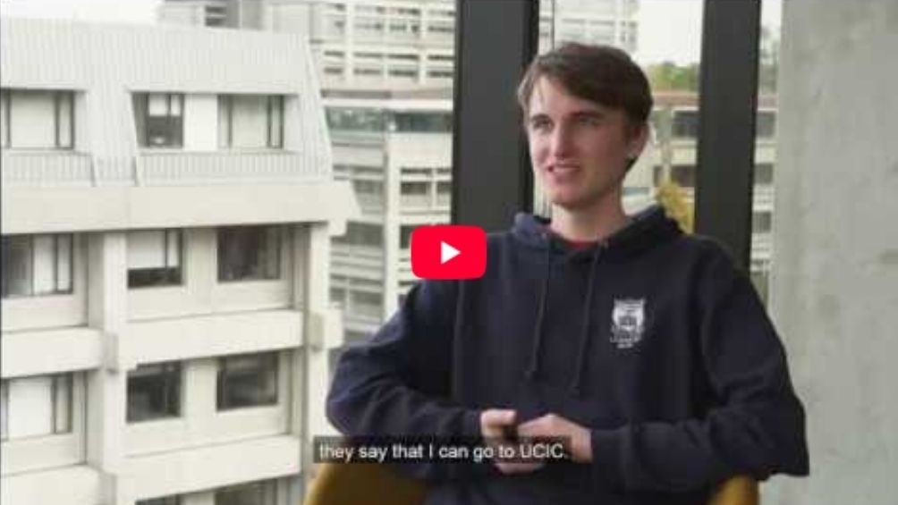 Play Video - My UCIC story - Johannes, Germany