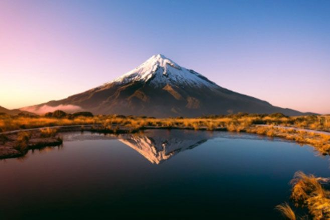New Zealand snowy mountains