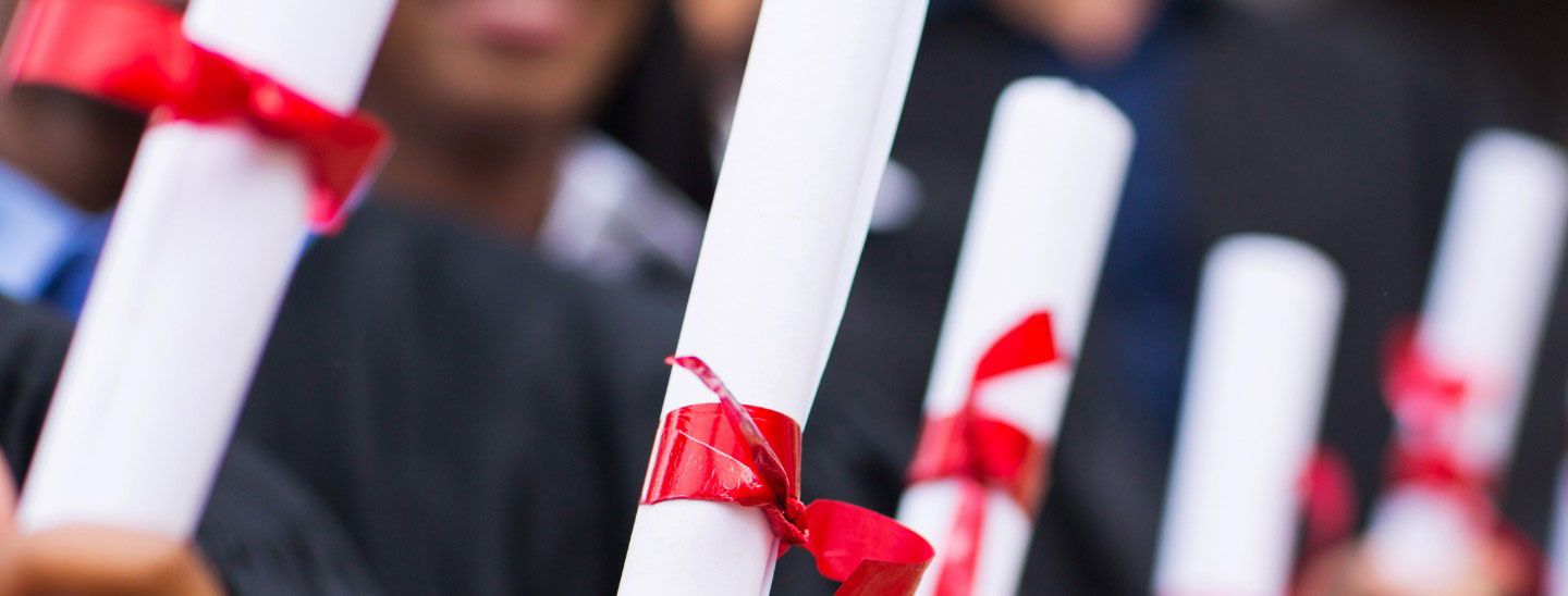 Students graduation papers